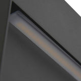 Zink AURA LED outdoor guide light in anthracite (British brand)