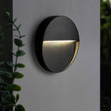 Argos Zink BRIA IP54 Black LED Round Outdoor Guide Light- Buy online at McGrocer