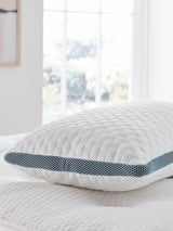 Next Silentnight Firm Geltex Premier Cool 100% Cotton Pillow- Buy online at McGrocer