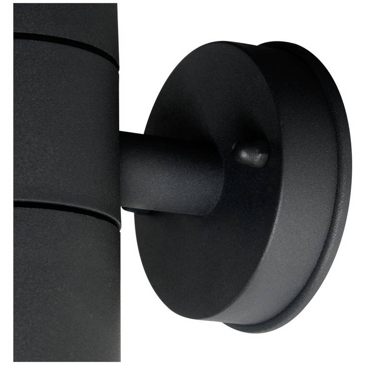 Coast FERN black up down outdoor wall light IP65, UK version