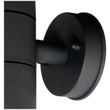 Coast FERN black up down outdoor wall light IP65, UK version