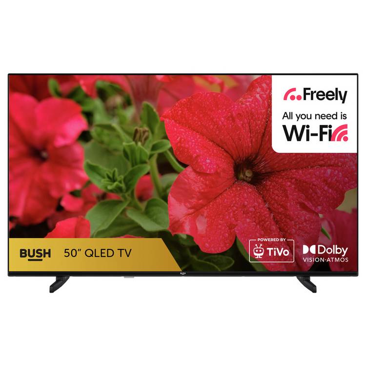 Bush QLED 4K smart TV 50 inch - British product