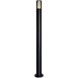 Zink IVY adjustable outdoor post light black, imported from the UK