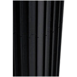 Zink IVY adjustable outdoor post light black, imported from the UK