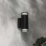 Zink IVY black outdoor wall light IP65, imported from the UK