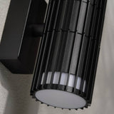 Zink IVY black outdoor wall light IP65, imported from the UK