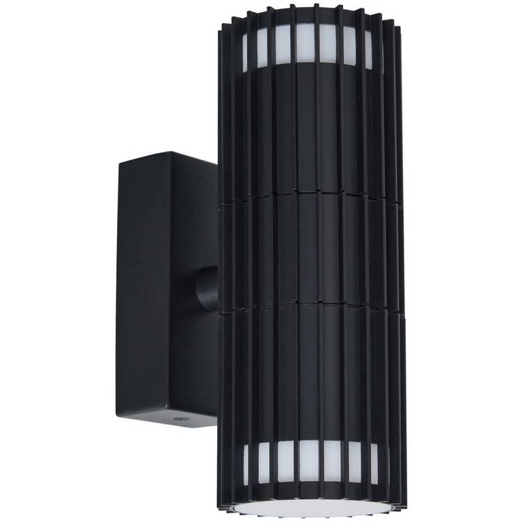 Zink IVY black outdoor wall light IP65, imported from the UK