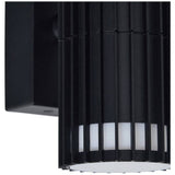 Zink IVY black outdoor wall light IP65, imported from the UK