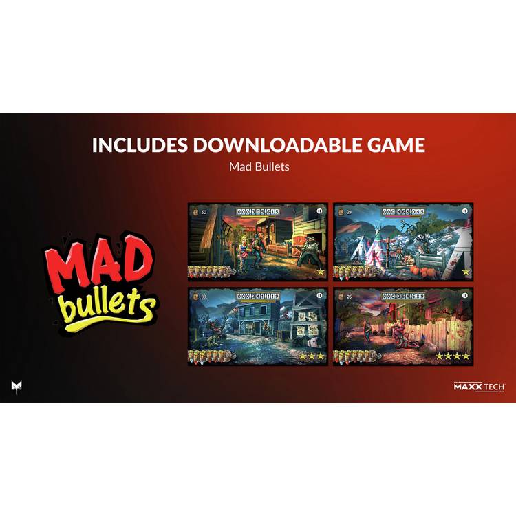 Maxx Tech Mad Bullets Kit for Nintendo Switch - British product