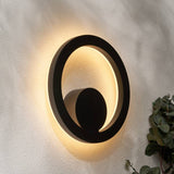 Zink IPSE round outdoor wall up down light, imported from the UK