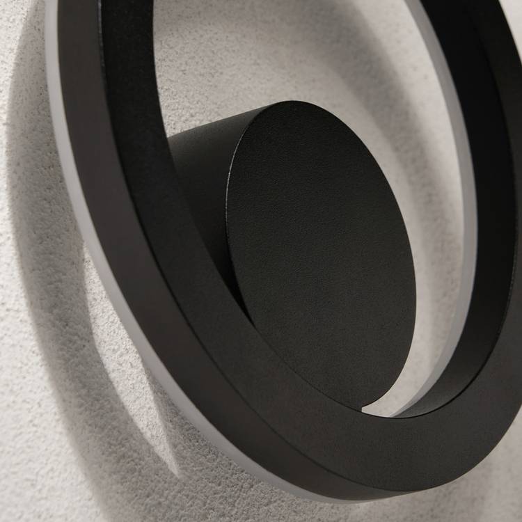 Zink IPSE round outdoor wall up down light, imported from the UK