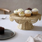 Habitat scallop cupcake stand 29cm - British product