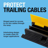 Ring EV cable ramp with interlocking design, UK version
