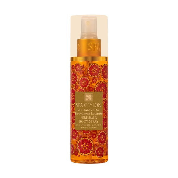 SPA CEYLON Frangipani Paradise Body Spray 200ml (British brand)