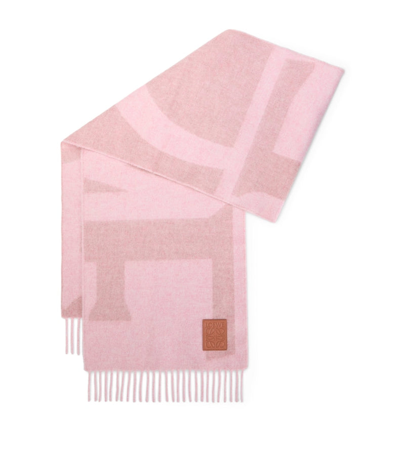LOEWE Anagram cashmere scarf 30x160cm - British product