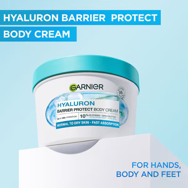 Garnier body cream normal to dry skin 380ml, UK version