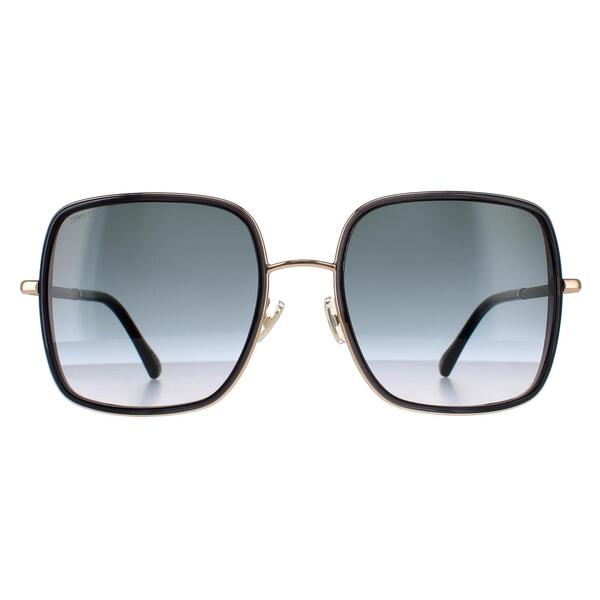 Jimmy Choo JAYLA/S gold women sunglasses square frame (British brand)