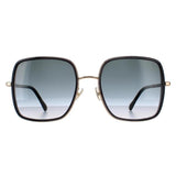 Jimmy Choo JAYLA/S gold women sunglasses square frame (British brand)