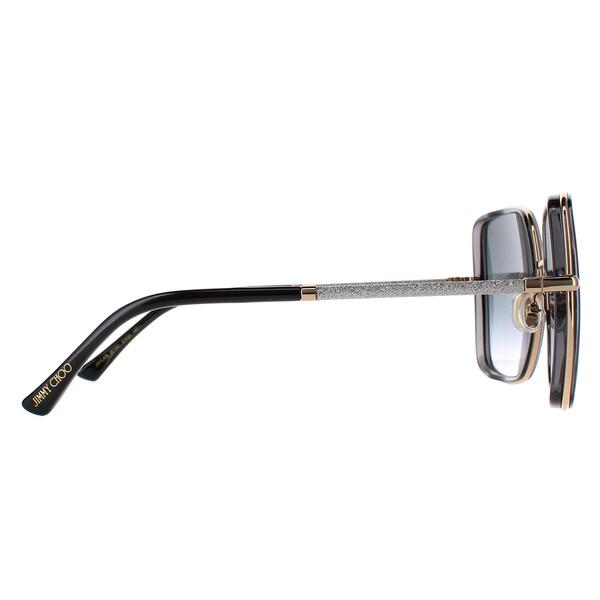 Jimmy Choo JAYLA/S gold women sunglasses square frame (British brand)