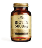 Solgar biotin supplement 5000mcg 100 capsules (British brand)