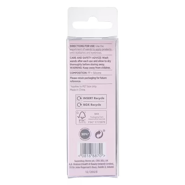Studio London mascara wands replacement applicators (British brand)