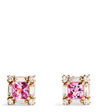 Suzanne Kalan mini princess stud earrings in rose gold - British product
