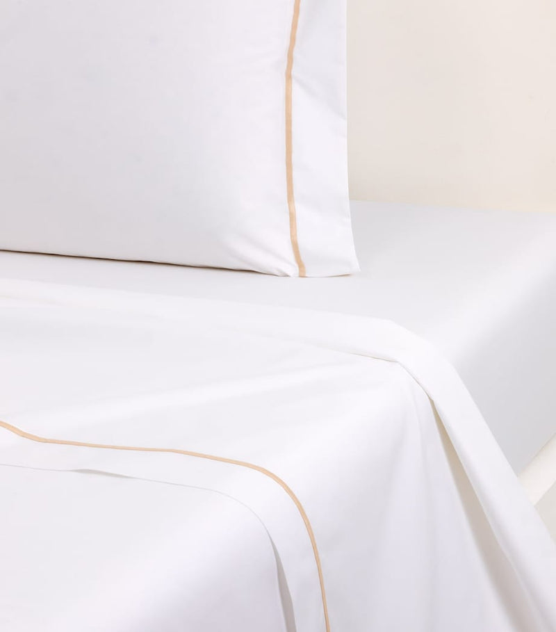 Yves Delorme Athena double flat sheet 240x295cm, imported from the UK