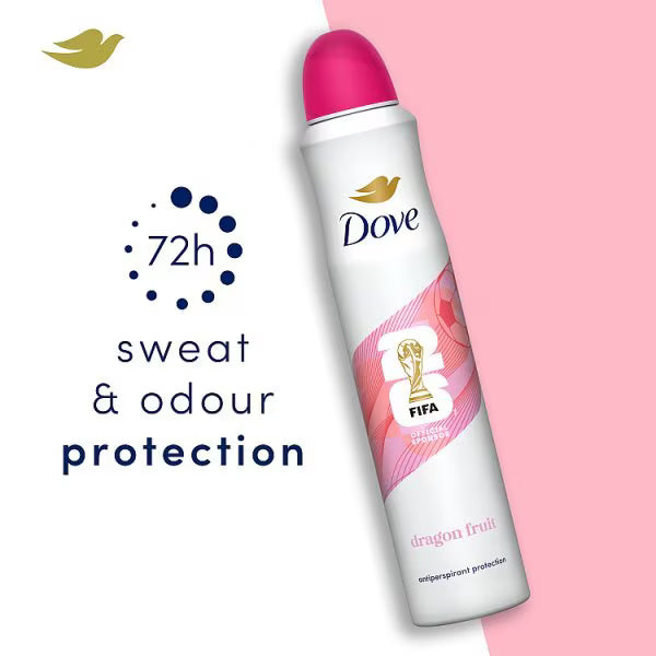 Dove Anti-Perspirant Spray Dragonfruit & Coconut 200ml - British product