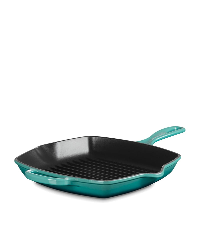 Le Creuset cast iron grillit pan 26cm, imported from the UK