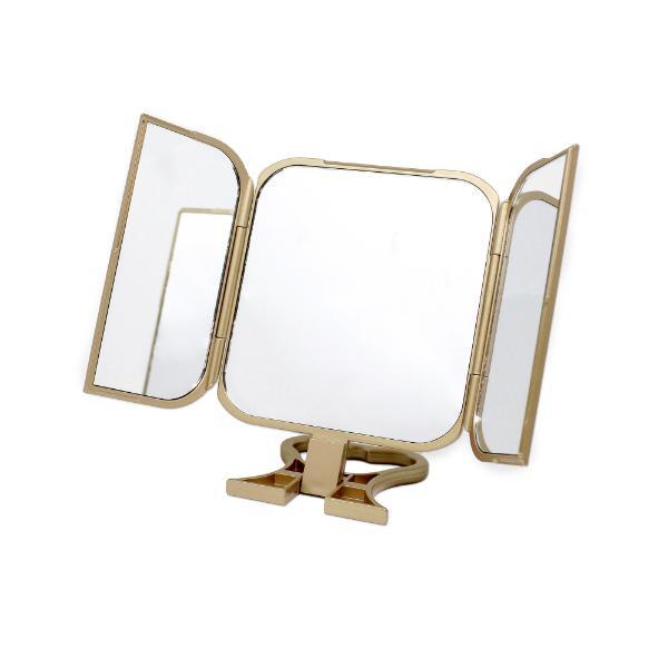 Danielle Creations travel mirror nude 12H x 12Wcm - British product
