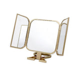 Danielle Creations travel mirror nude 12H x 12Wcm - British product
