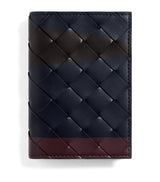 Harrods Bottega Veneta Leather Intrecciato Flap Card Holder- Buy online at McGrocer