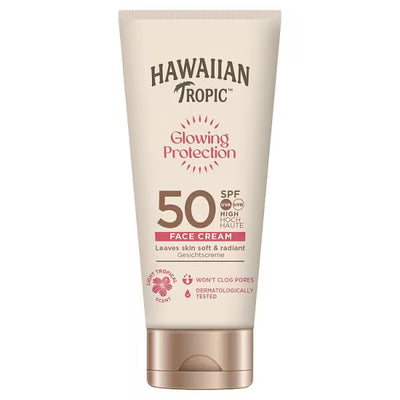 Hawaiian Tropic Glowing Protection Gesichtscreme SPF50 50ml