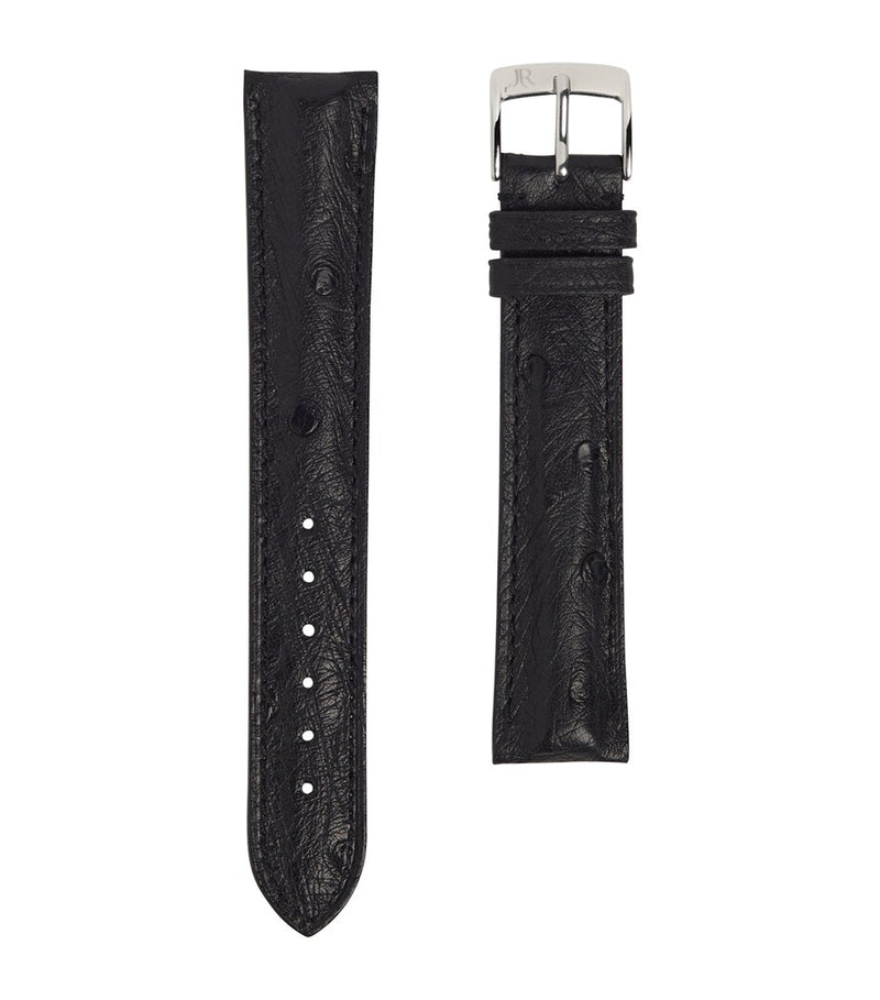 Jean Rousseau Classic 3.5 ostrich leather watch strap 17mm - British product