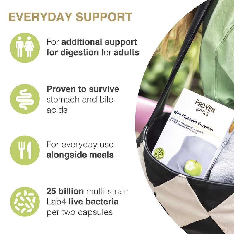 Pro-Ven Biotics acidophilus bifidus probiotic capsules 30 caps, imported from the UK