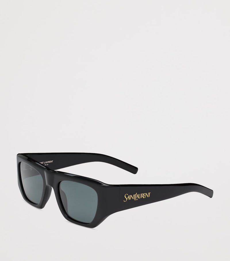 Saint Laurent SL740 pillowed square sunglasses (British brand)