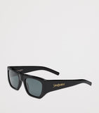 Saint Laurent SL740 pillowed square sunglasses (British brand)
