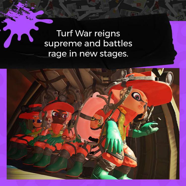 Splatoon 3 Nintendo Switch game, UK version