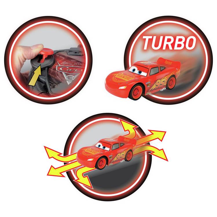 Cars 3 Lightning McQueen radio controlled car 1:24 scale (British brand)
