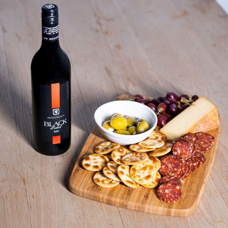 McGuigan Black Label red wine 75cl, imported from the UK