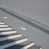 Rothley polished stainless steel handrail kit 3.6m, UK version