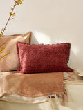 French Connection distressed textured cushion 40x59cm - British product