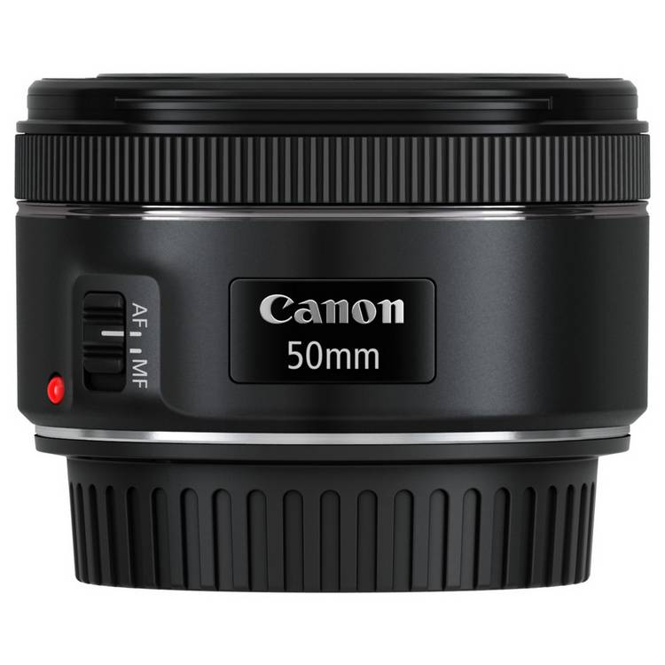 Canon EF 50mm f1.8 STM prime lens for Canon cameras (British brand)