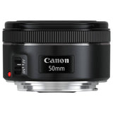 Canon EF 50mm f1.8 STM prime lens for Canon cameras (British brand)
