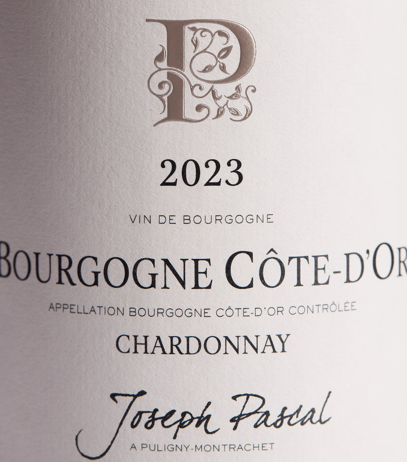 Domaine Jean Pascal Côte d'Or Chardonnay 2023 75cl wine, UK version