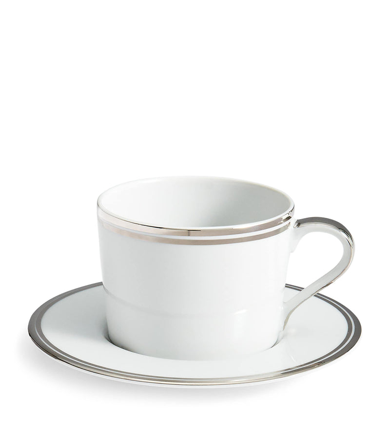 Ralph Lauren Home Wilshire teacup and saucer, imported from the UK