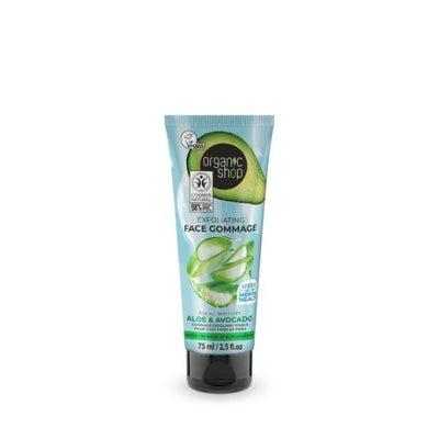 Superdrug Organic Shop Exfoliating Face Gommage All Skin Types 75ml- Buy online at McGrocer