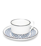 O.W. London Maze teacup and saucer - British product