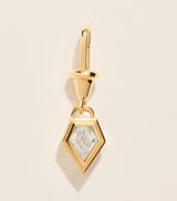 Harrods Azlee Yellow Gold and Shield Diamond Le Nouveau Charm- Buy online at McGrocer
