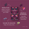 Pukka Organic Night Time Berry 20 Tea Bags, imported from the UK